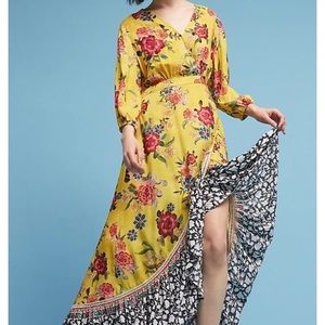 Anthropologie wrap dress